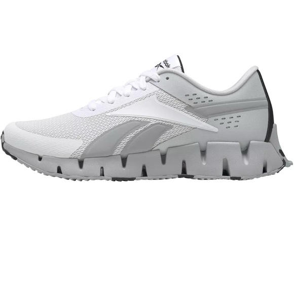Reebok White and Gray Running Shoes - Picture 9 of 10